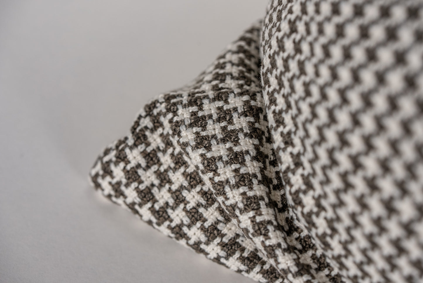 Coco Houndstooth Throw Pillow