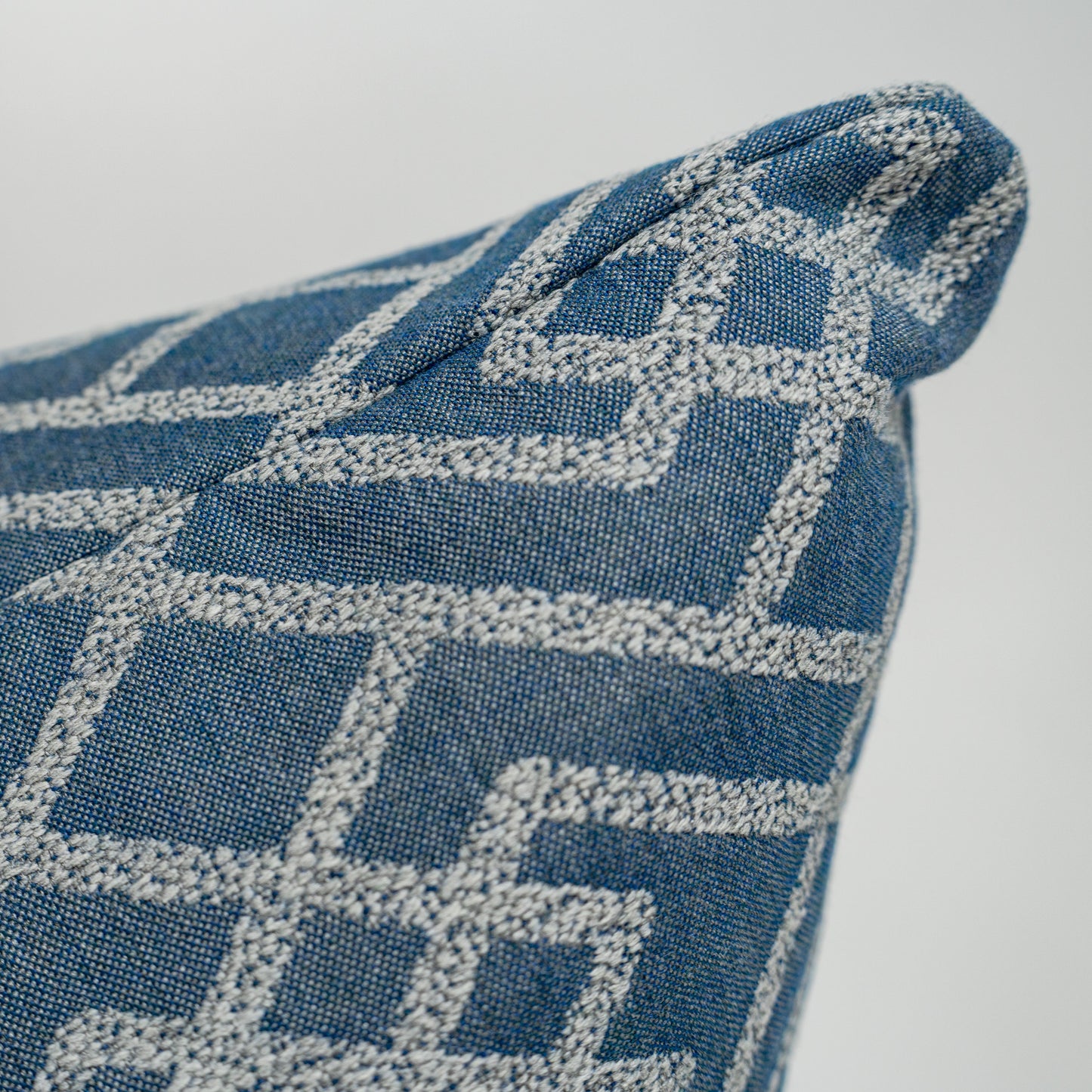 Sunbrella Cambric Denim Outdoor Throw Pillow Cover Patio