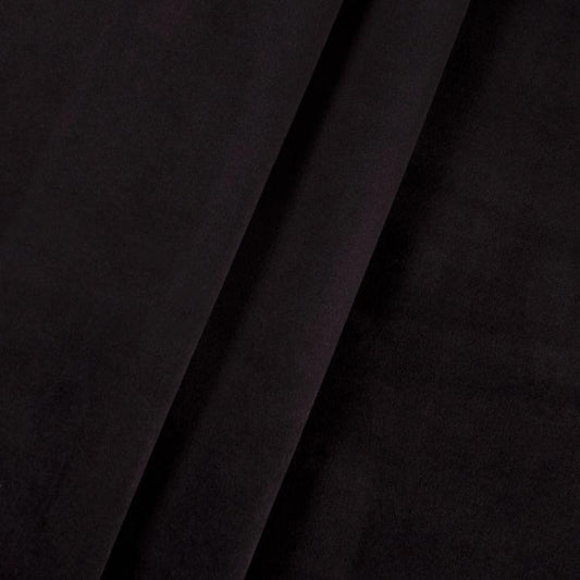 Bella Lush Classic Black Velvet Fabric