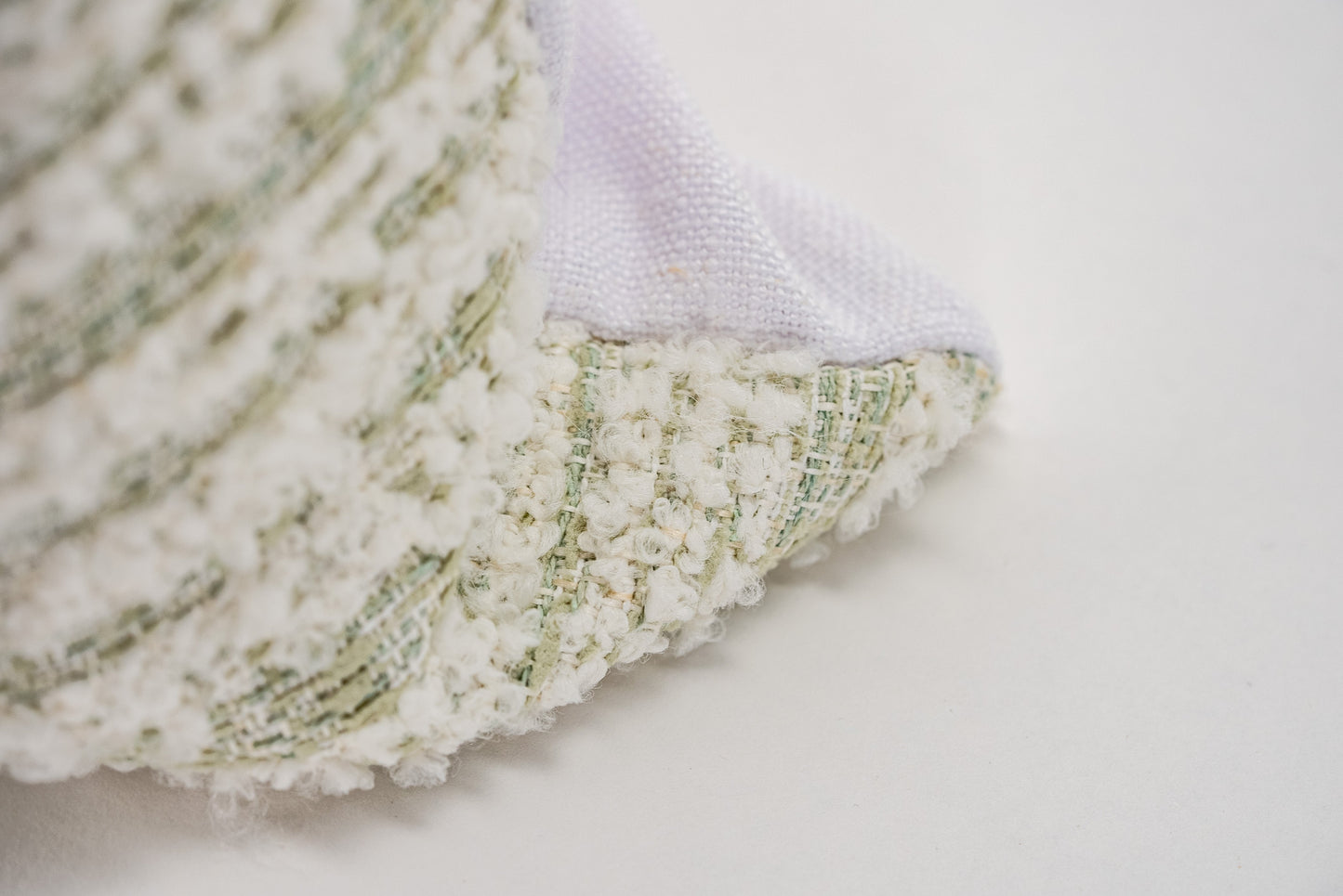 Tammy  Matcha Sage Chenille and Linen Pillow Cover