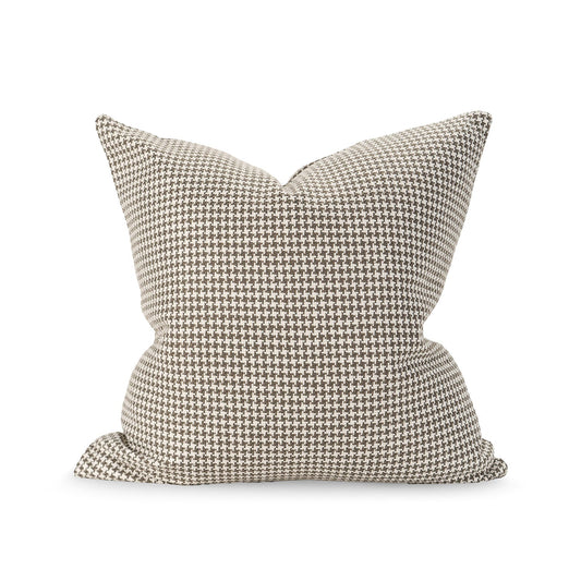 Coco Houndstooth Throw Pillow