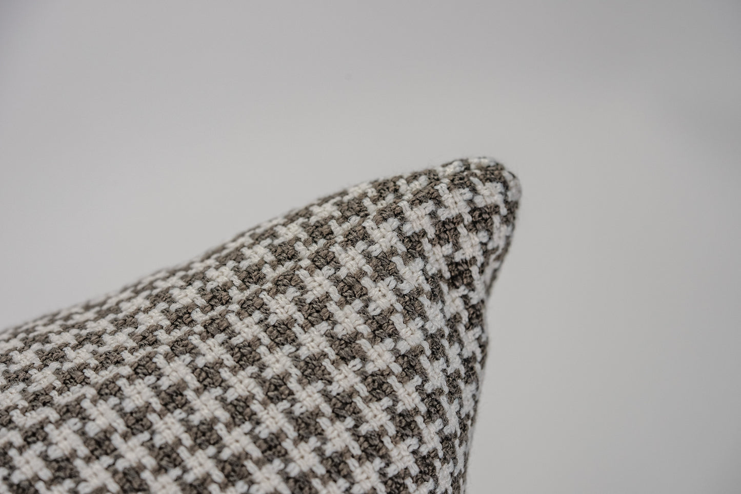 Coco Houndstooth Throw Pillow