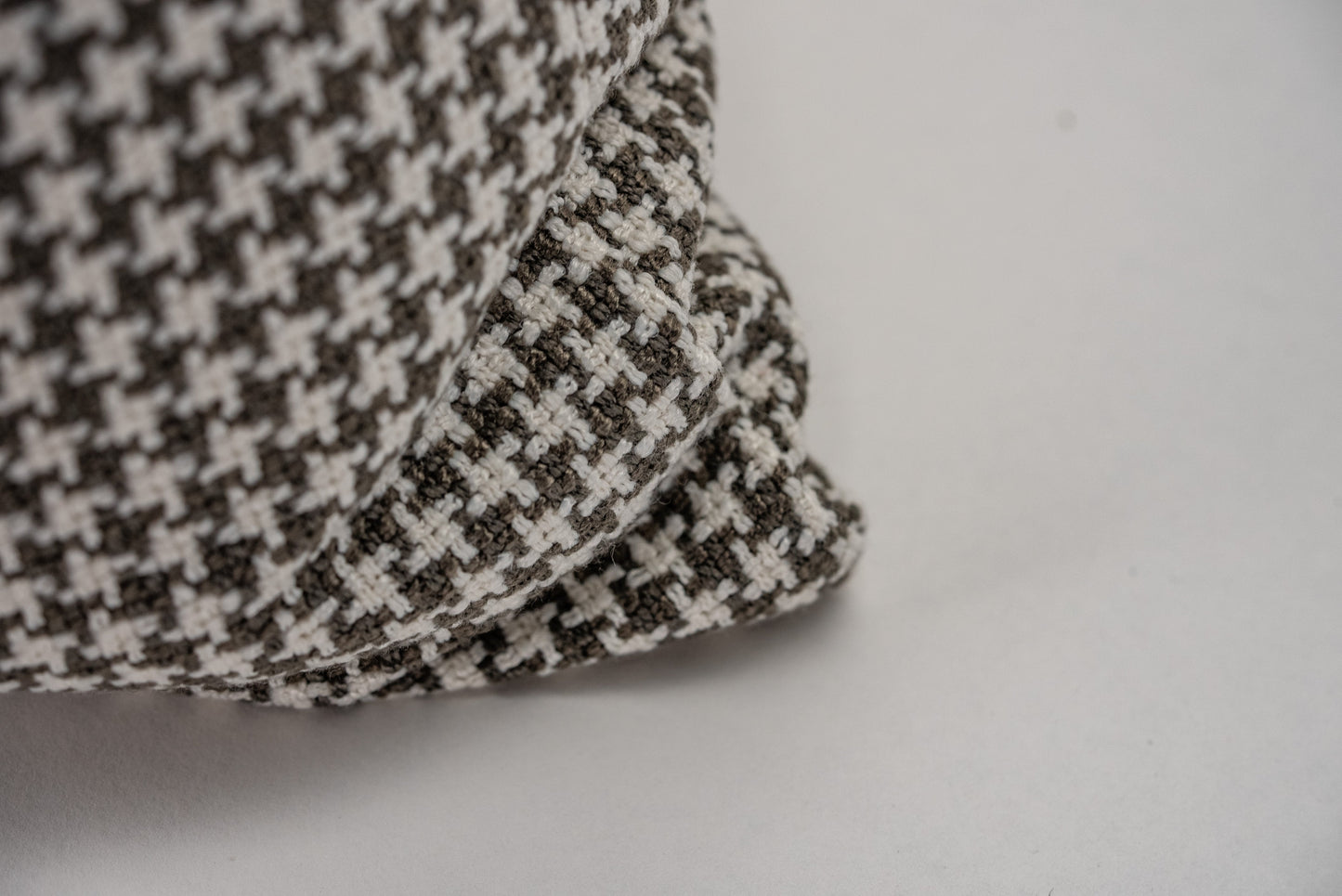 Coco Houndstooth Throw Pillow