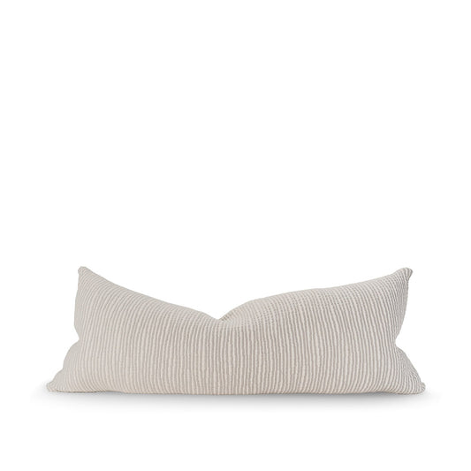 Asher River  Grey 14" x 36" Lumbar Throw Pillow