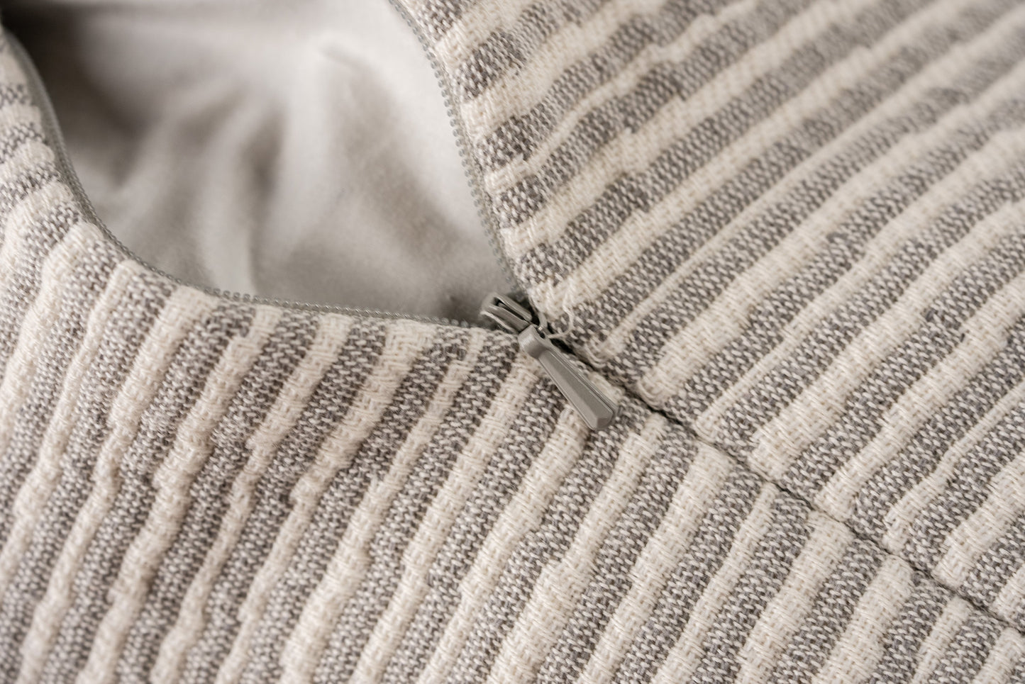 Asher River  Grey 14" x 36" Lumbar Throw Pillow