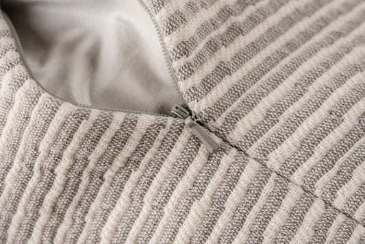 Asher River  Grey 14" x 36" Lumbar Throw Pillow