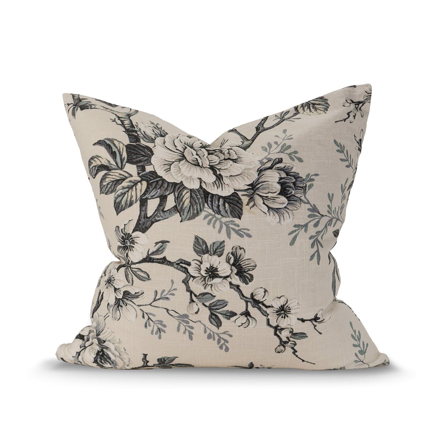 Jayden Floral Neutral Pillow Cover 22 x 22