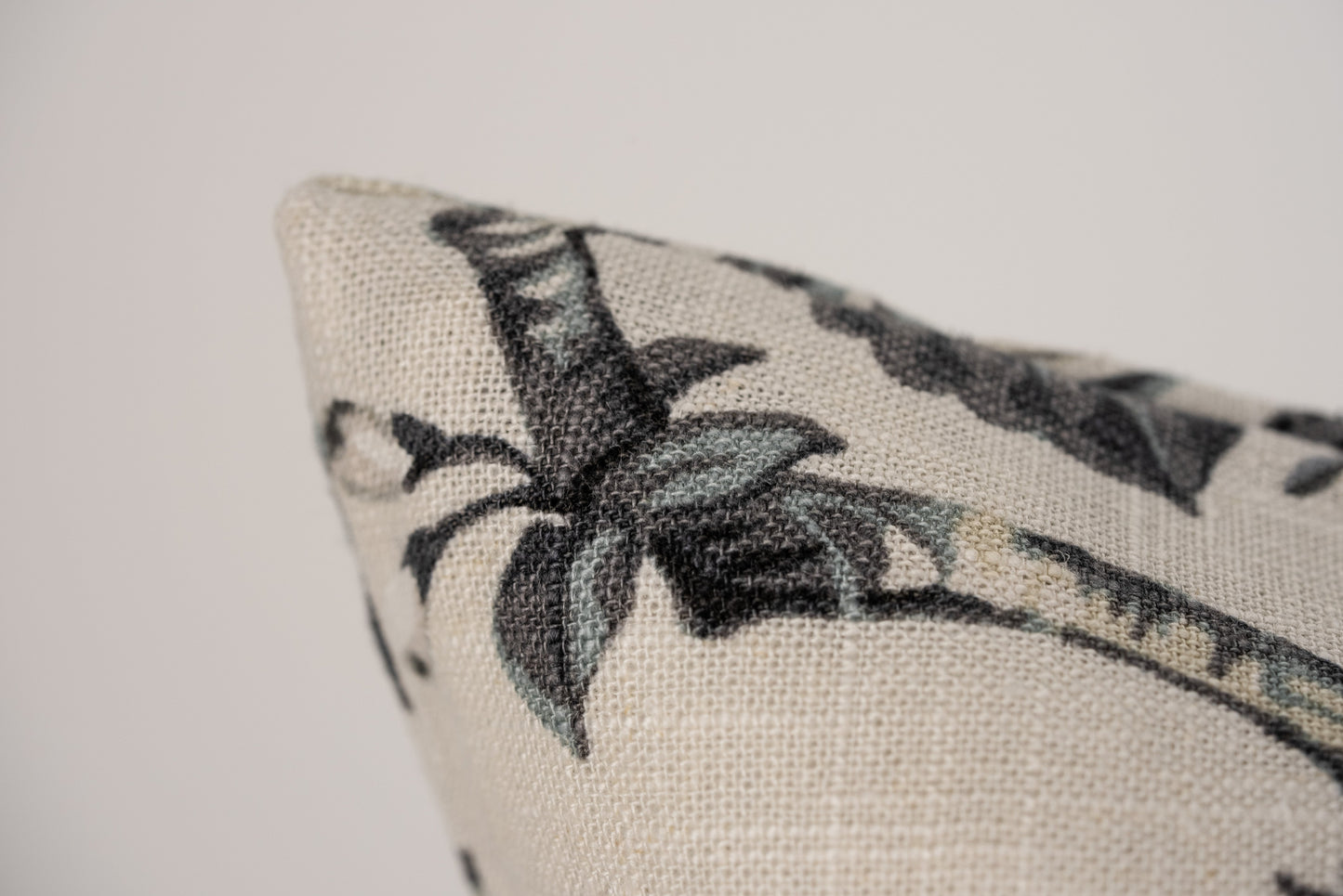 Jayden Floral Neutral Pillow Cover 22 x 22