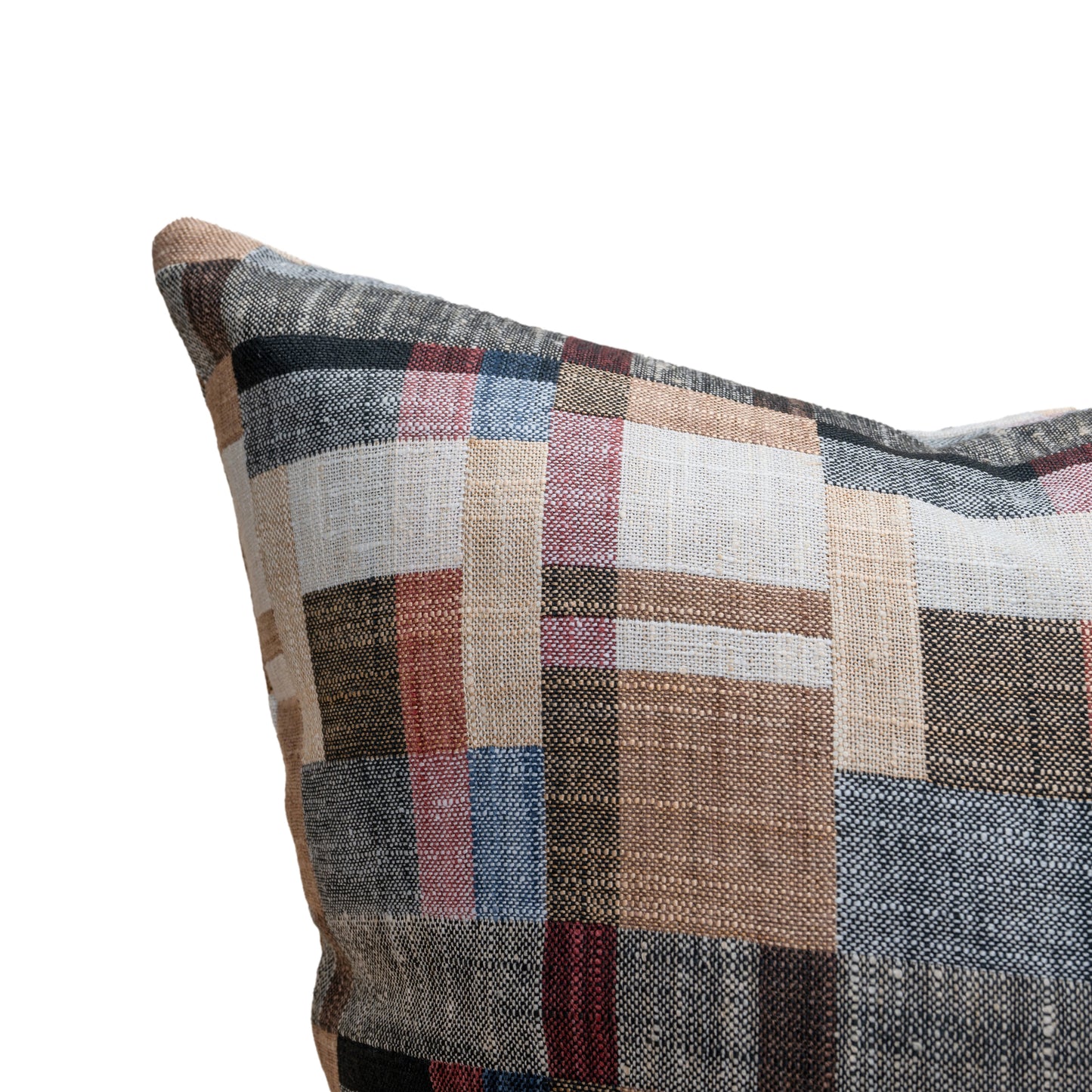 Heritage Plaid Patchwork Pillow 20 x 20