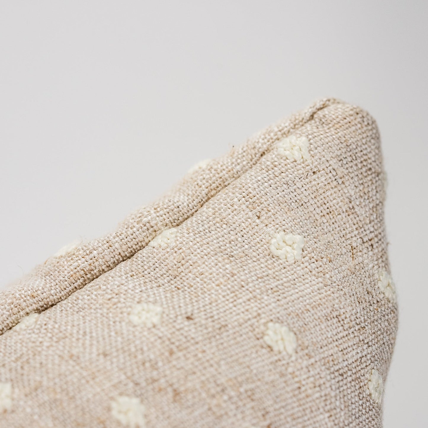 Rice Burlap Dahlias
