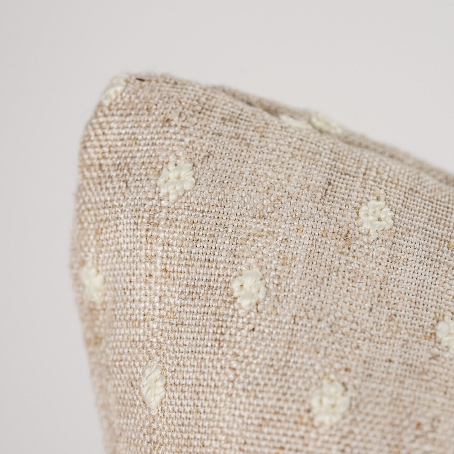 Rice Burlap Dahlias