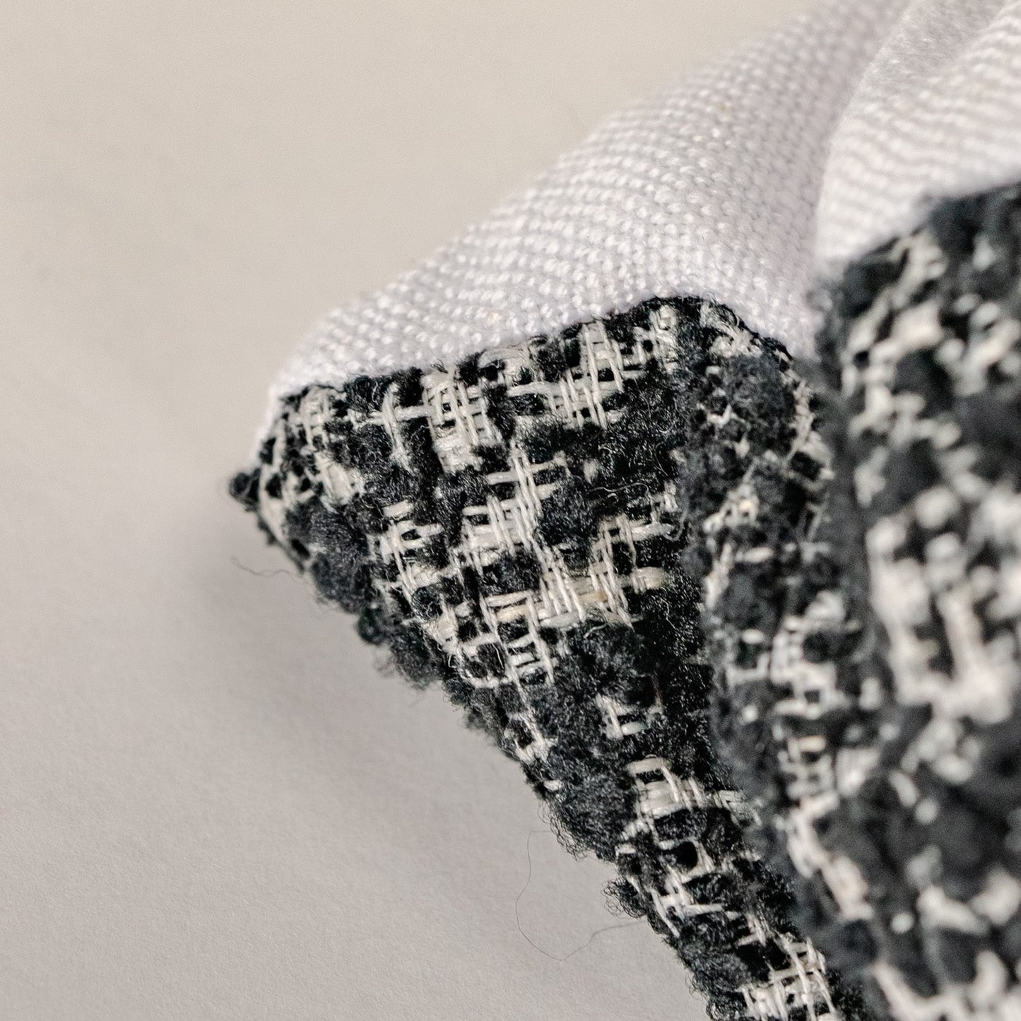 Ember Black Mellow Chenille Pillow with Linen Back
