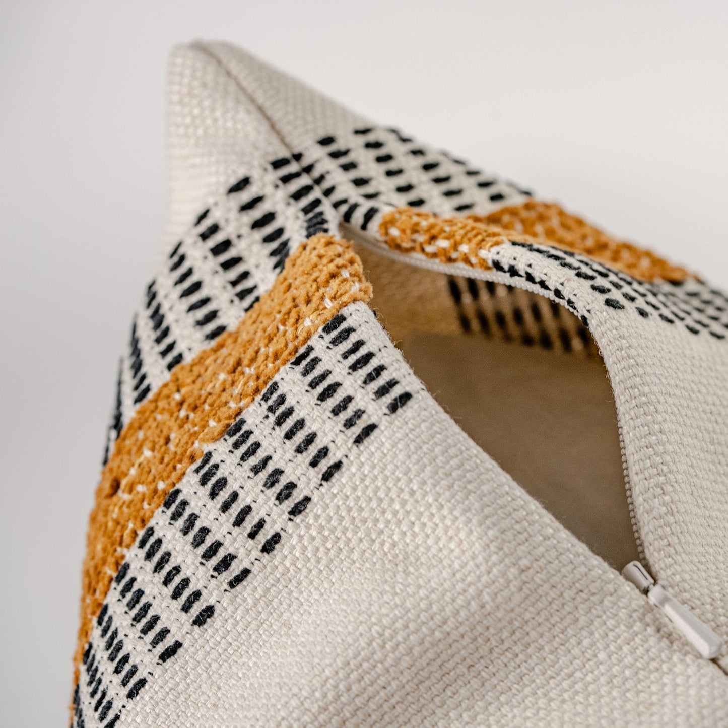 Bess Stripe Chenille Stripe Pillow
