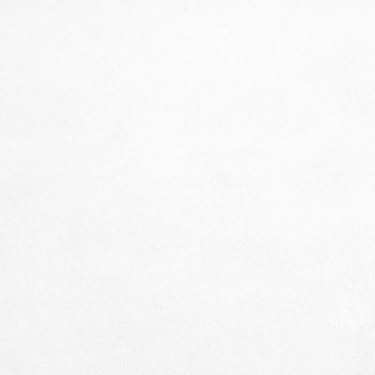 Bella Lush Bright White Velvet Fabric