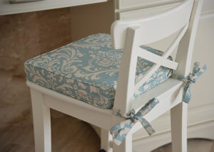 Custom Seat and Back Chair Cushions