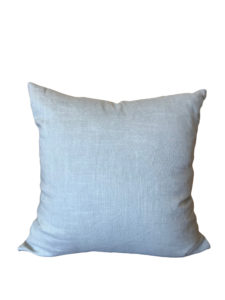 Porcelain Blue Linen Pillow Cover