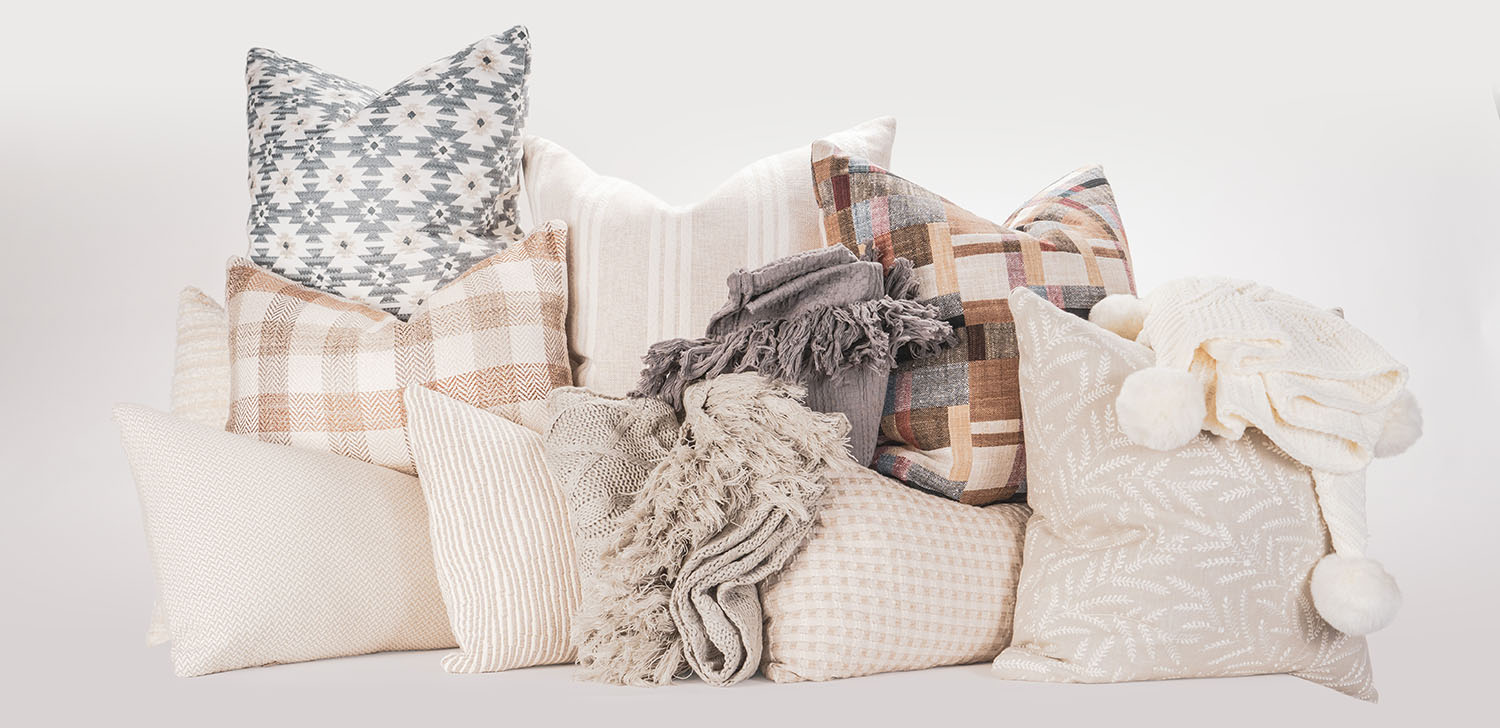 Custom Cushions, Throw Pillows & Chunky Throws Perfect Last-Minute Gifts